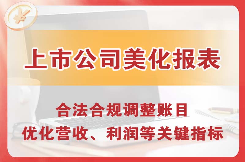 北海上市公司美化报表